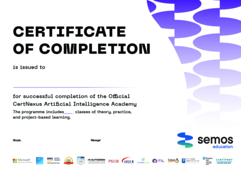 AI Academy Certificate
